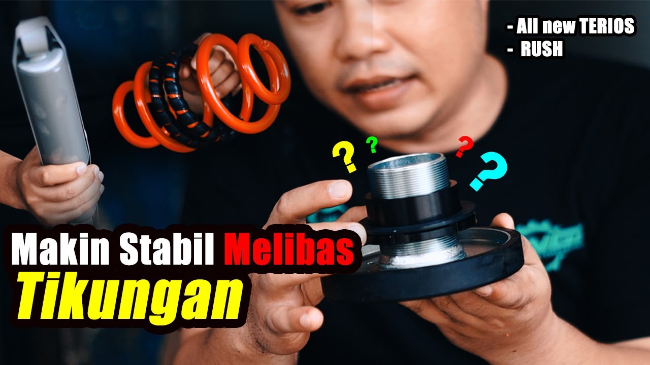 GANTI SHOCKBREKER BELAKANG HILANGKAN LIMBUNG PADA ALL NEW TERIOS DAN ALL NEW RUSH