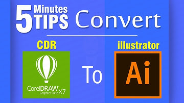 Anas Graphics || How to convert CorelDRAW files to Illustrator files TUTORIAL in Urdu / Hindi 2019