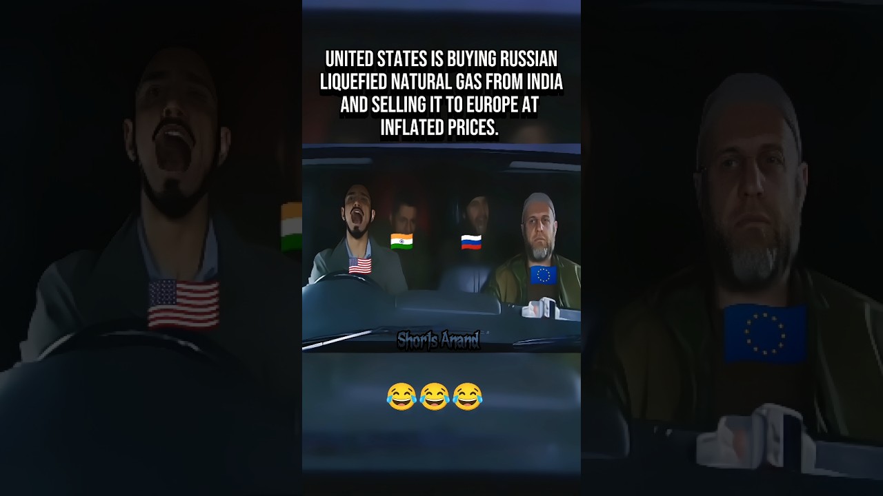 "😱 USA Selling Russian Gas from India to EU at HIGH Prices? 🔥💰 