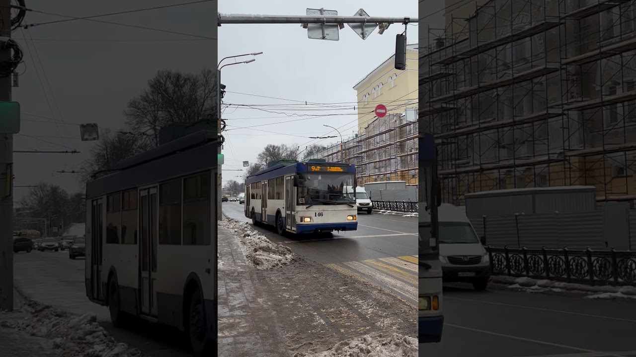 Троллейбусы Тролза-5275.07 «Оптима» по маршрутам 1 и 9 и автобус Yutong ZK6122H9 по маршруту 507