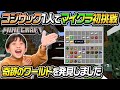 【マイクラ】コジサックが初めて1人で配信に挑戦した結果…