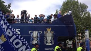 Chelsea bus celebration 2015!