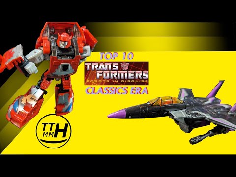 Top 10 Transformers Classics Era toys (stop motion)