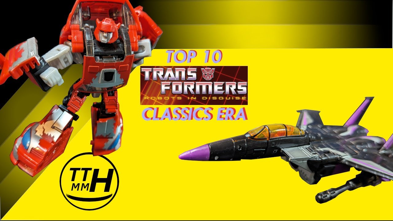 Top 10 Transformers Classics Era toys (stop motion)