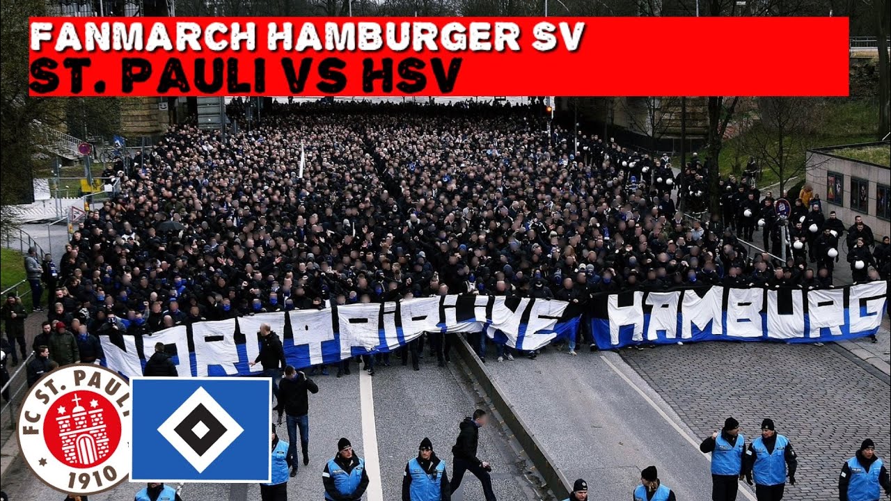 CORTEO HSV ULTRAS | Stadtderby ST. Pauli vs Hamburger SV | 23-01-2026
