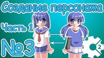 №3.1[Construct 2] Визуальная новелла с нуля (Создание персонажей Part 1 из 2)
