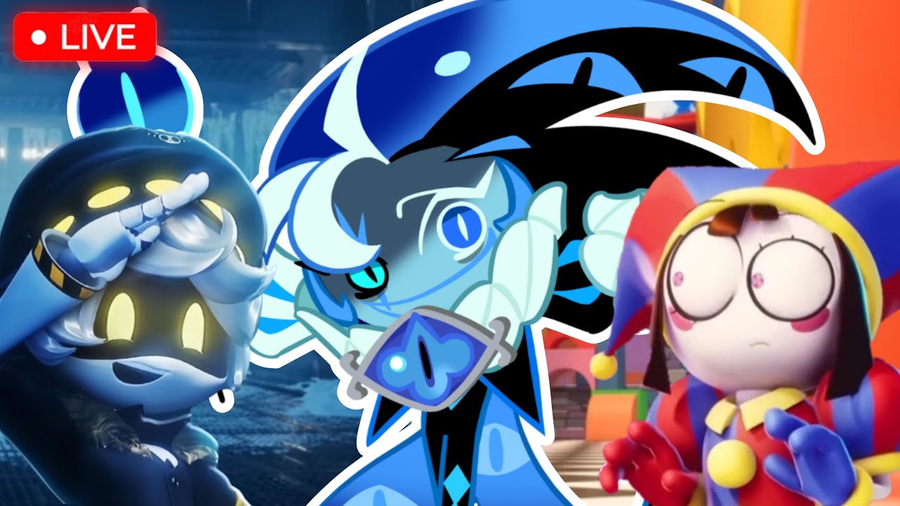 React a The Amazing Digital Circus, Murder Drones e Etc 🫧 | Live!!