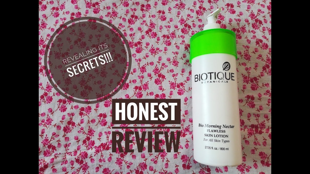 biotique bio morning nectar lotion