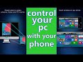 How to control your pc with your phone 2021  monect pc remote  magic artflow 