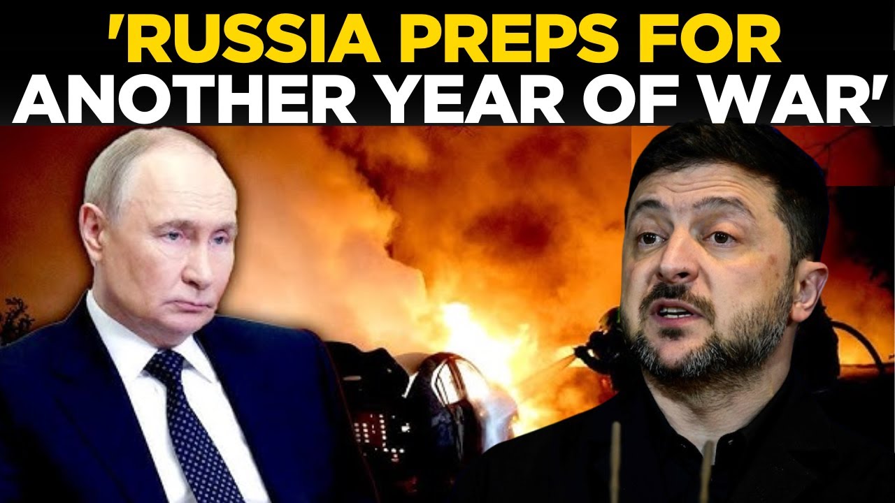 Russia-Ukraine War LIVE: Zelensky Warns The World! Says 'Putin Preparing For Another Year Of War'