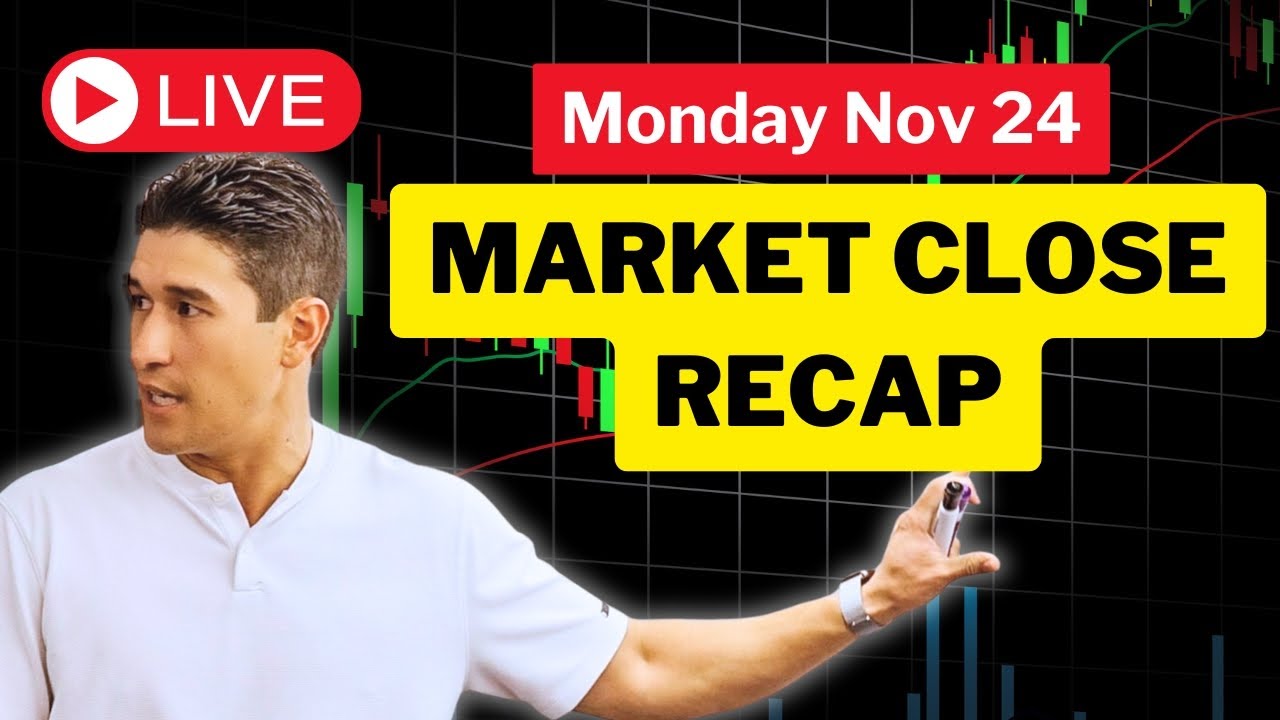 Мастер-класс по трейдингу в прямом эфире | Обзор закрытия рынка с доходом в 7 цифр