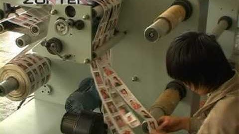 High Speed Label Slitting and Rewinding Machine FQ 320