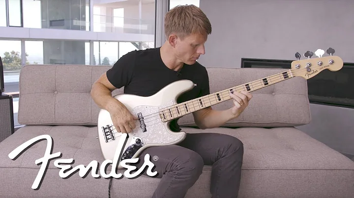 Chris Chaney Demos The Fender American Elite Jazz ...