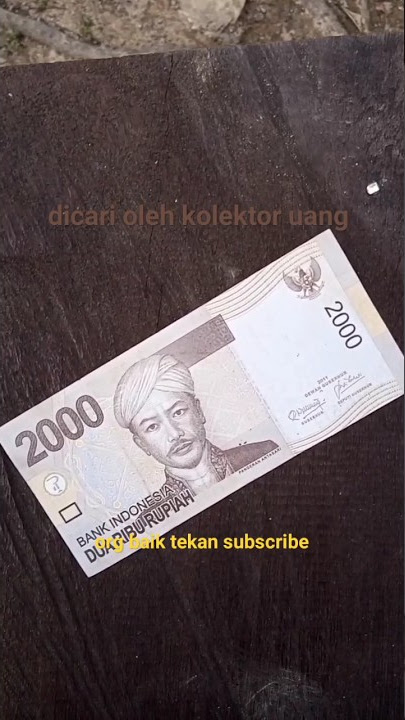 uang 2000 rupiah kuno indonesia #shorts