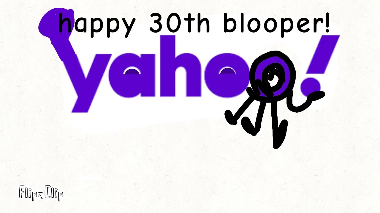 Yahoo logo bloopers 2: take 30