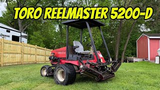 I Bought a Diesel Golf Course Mower! - Toro Reelmaster 5200-D