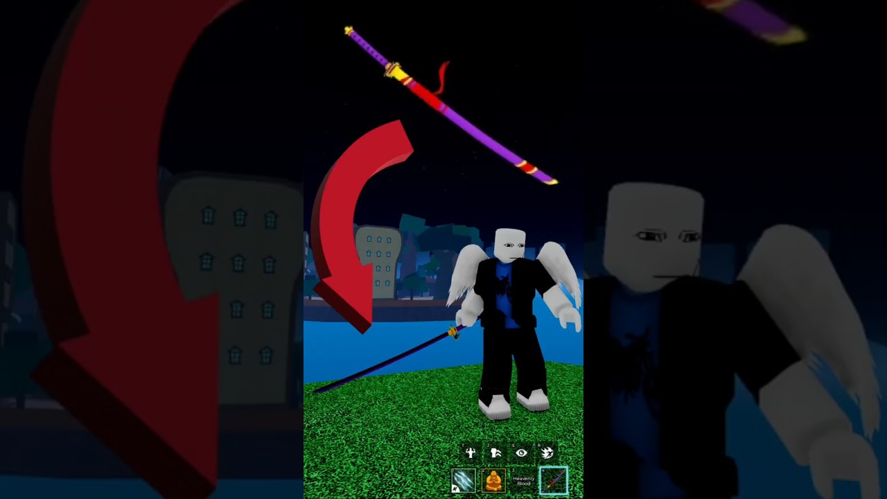 Just got YAMA Sword in Blox Fruits 🌐 #roblox #bloxfruits