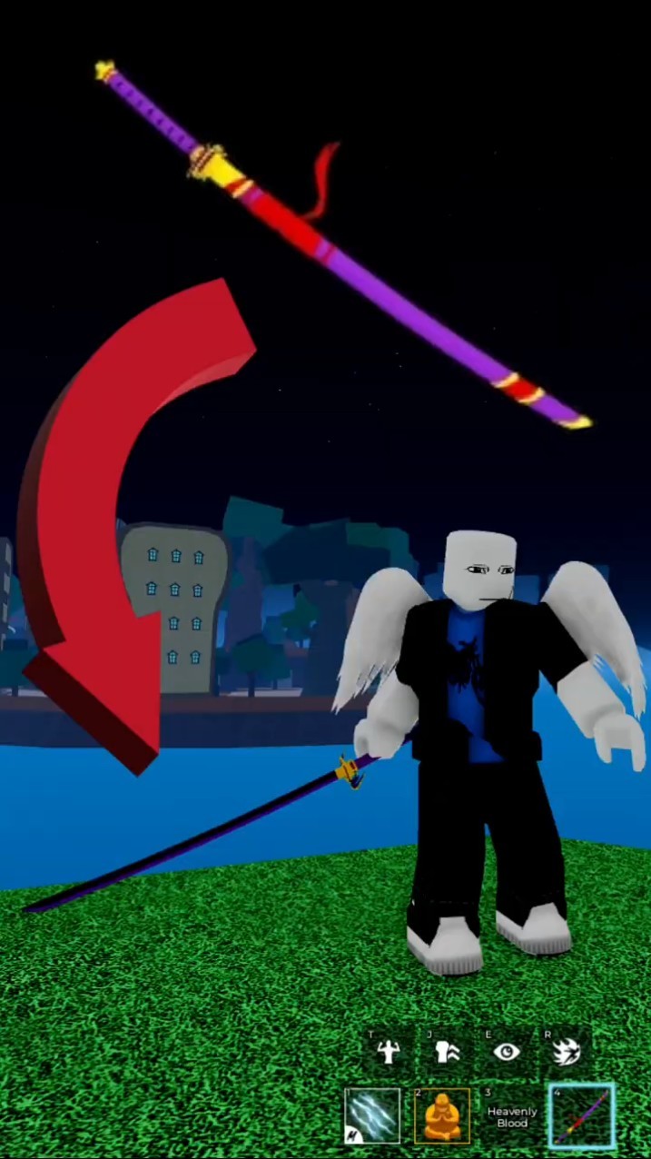 Just got YAMA Sword in Blox Fruits 🌐 #roblox #bloxfruits