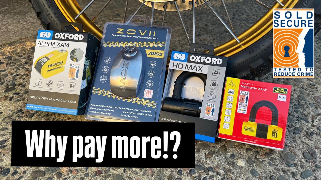 The BEST Motorcycle Disc Locks you can buy in 2026