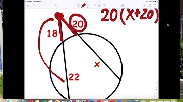10-6 Find Segment Lengths in Circles