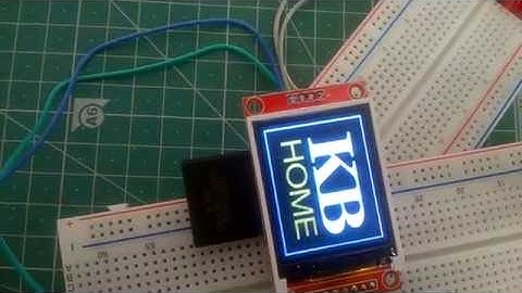 Arduino Project: 1.8" DIY Photo Frame using an Arduino UNO and a 1.8" ST7735 Color TFT display.