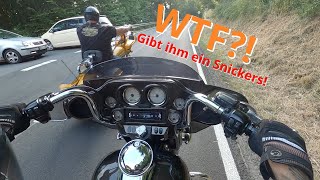 Gebt diesem Evo Fahrer ein Snickers  jetzt!