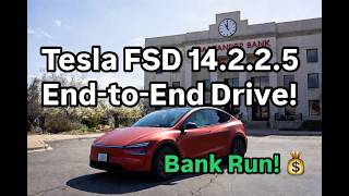 Tesla FSD Bank run! Tip: check the destination options!