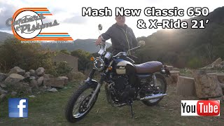 Mash Xride21 et Classic 650