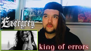 Drummer reacts to &quot;King of Errors&quot; by Evergrey