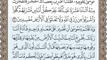 الصفحة التاسعة ( 9/604) محمد المنشاوي - الختمة المرئية بالصفحات للقرآن الكريم