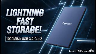 Lexar ES3 2TB SSD Review | 1050MB/s Portable SSD Worth It?