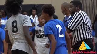 8TH Grader Walt Andrews TRIED TO MURDER HIS DEFENDER AT HOOPWAVE SHOWCASE!! CLASS OF 2023 Basketball