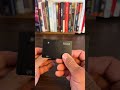 Ridge Wallet 2.0 + Tracker Card | Slim RFID Blocking Metal Wallet | Minimalist Front Pocket Card