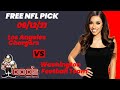 NFL Pick - Los Angeles Chargers vs Washington Football Team Prediction, 9/12/2021 Week 1 NFL Pick
