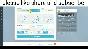 bitsler i make 0.0000306 ! no risk bitsler high amount trick working in bitsler low balance strategy