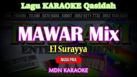 Karaoke MAWAR Qasidah Mix (Nada Pria) KN7000 @MADANI.Keyboard