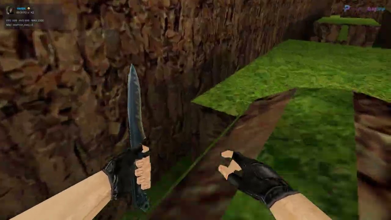 deathrun_easy_v1 — 0:31.112 World Record [KZ] by `KenShi. | CS 1.6 DeathRun [iwannabepro.com]