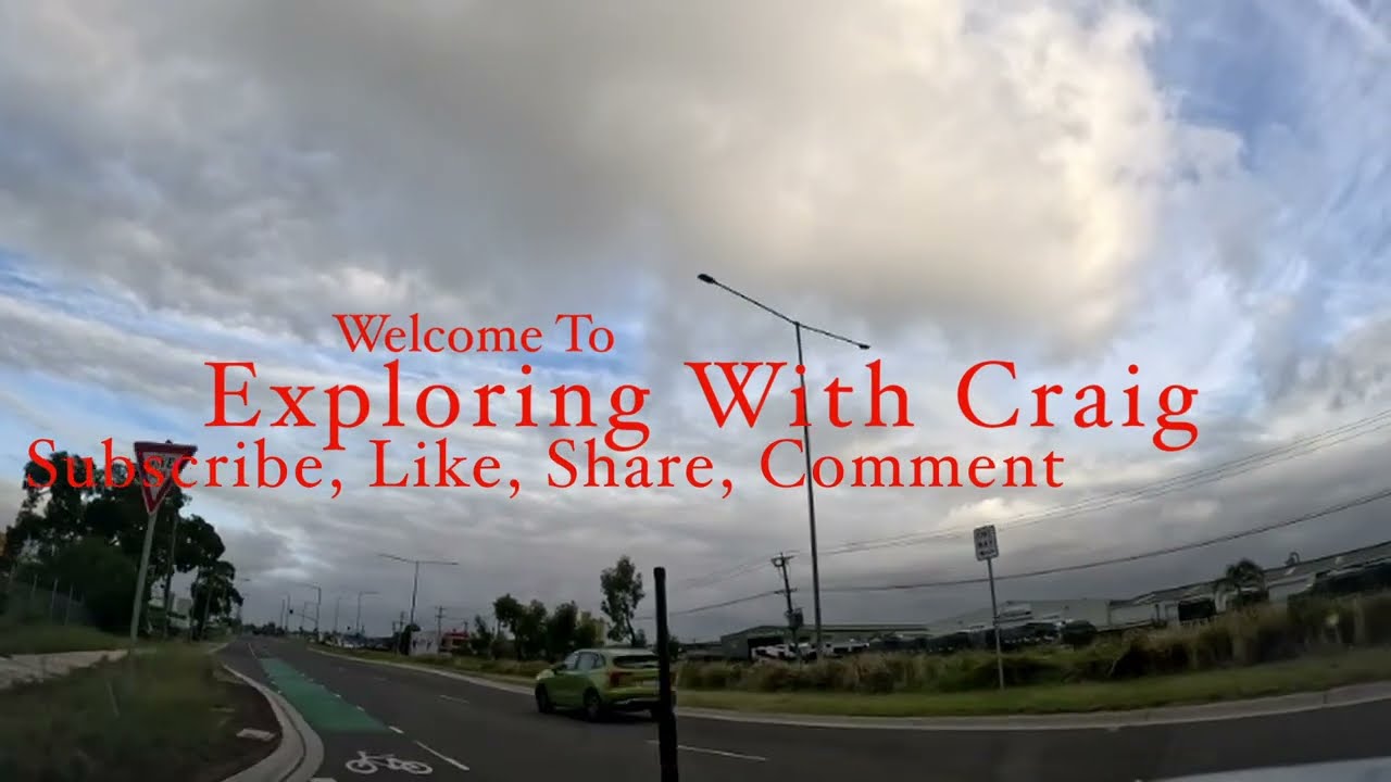 Driving from Melbourne to Bena, South Gippsland, Victoria, Australia