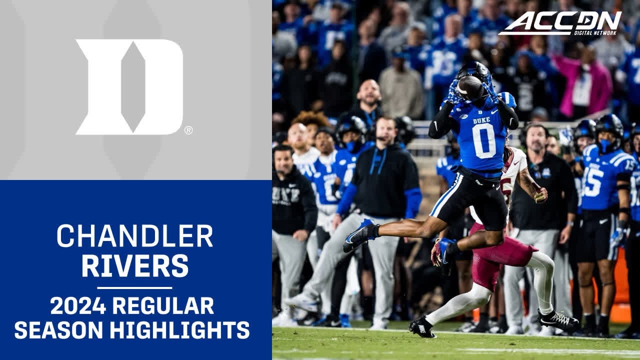 Chandler Rivers 2024 Regular Season Highlights | Duke Cornerback