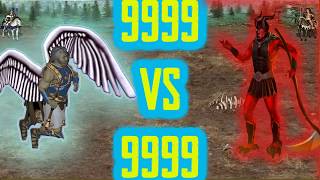 9999 Arch Angels Vs 9999 Arch Devils Heroes 3 Heroes Of Might And Magic 3Homm3