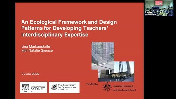 An Ecological Framework and Design Patterns for Developing Teachers’ Interdisciplinary Expertise