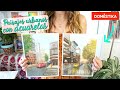 ESTUDIANDO CON DOMESTIKA | PAISAJES URBANOS CON ACUARELAS