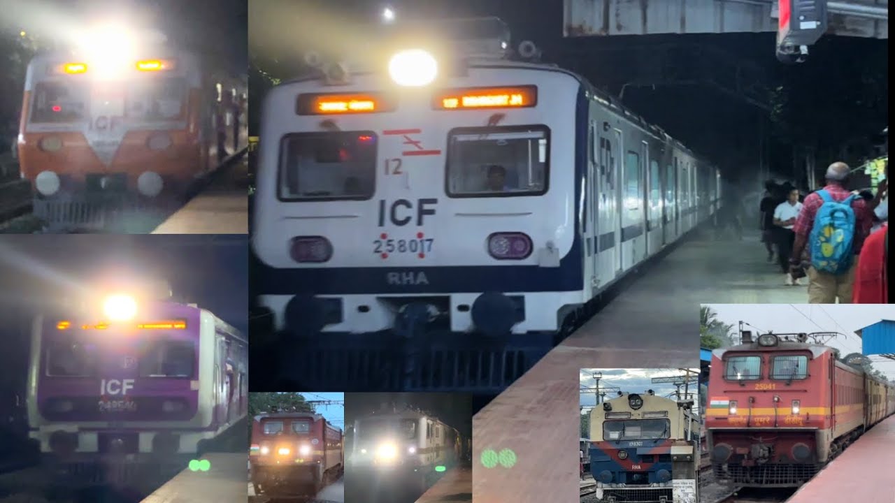 Unbelievable High-Speed Night Skips: Sealdah Main Line🔥 Dangerous First AC EMU Local of Kolkata!