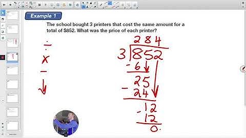 Lesson 26: Division Algorithm