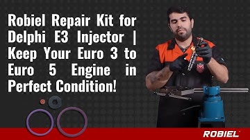 Robiel Repair Kit for Delphi E3 Injector | Keep Your Euro 3 to Euro 5 Engine in Perfect Condition!