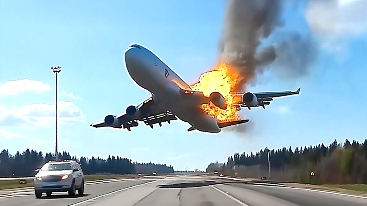 Shocking Plane Crashes and Mistakes Caught on Camera #6 - YouTube