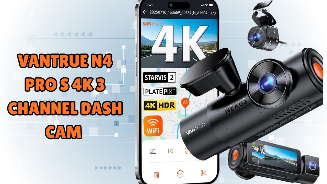 Evidence You Can Rely On – Vantrue N4 Pro S Dash Cam – REVIEW - YouTube