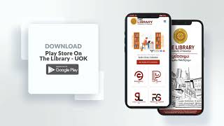 Mobile App Intro - The Library, University of Kelaniya screenshot 1