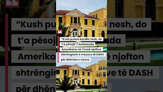 “Kush punon kundër nesh, do t’a pësojë”/ Ambasada Amerikane në Tiranë njofton shtrëngimin e masave t