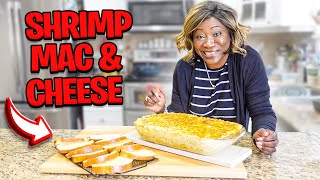 How To Make The Most Flavourful SHRIMP MAC \& CHEESE!